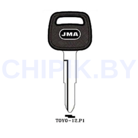 Заготовка авто ключа Тойота TOYO-12.P TOY27RP TY35P TY29RP42 Европа пластик