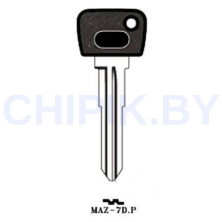 Заготовка авто ключа Мазда MAZ-7D.P MAZ16BP MA24AP MZ15RP37 MZ16P КНР пластик