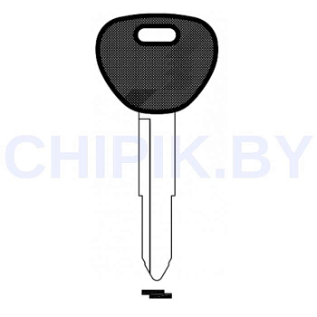 Заготовка авто ключа Митсубиси MIT-15D.P MIT15P MIT14RP КНР пластик
