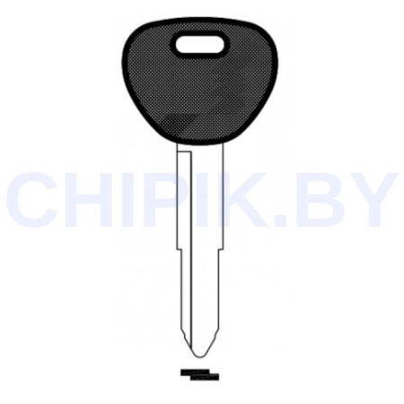Заготовка авто ключа Митсубиси MIT-15D.P MIT15P MIT14RP КНР пластик Заготовка авто ключа Митсубиси MIT-15D.P MIT15P MIT14RP КНР пластик