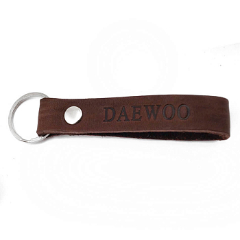 Брелок ДЭУ кожа