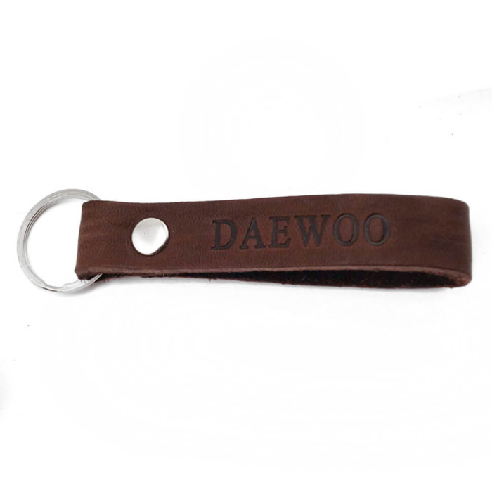 Брелок ДЭУ кожа