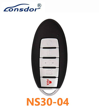 Пульт Lonsdor NS30-04 Nissan, ID46 ID47 ID4A, 5 кнопок