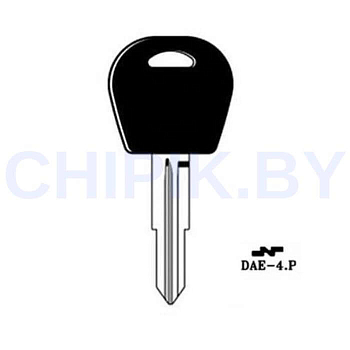Заготовка авто ключа Дэу DAE-4.P DWO5TE T00DW1 T00DW1P КНР под чип