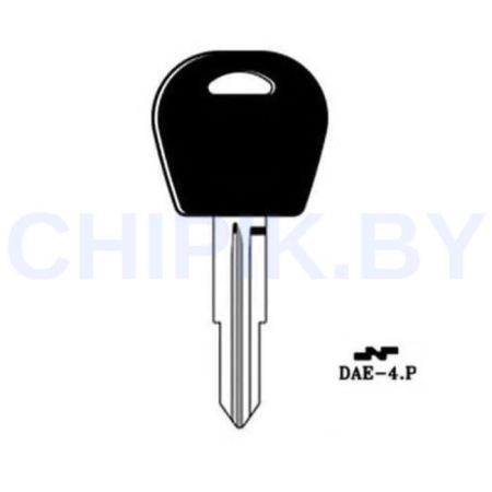 Заготовка авто ключа Дэу DAE-4.P DWO5TE T00DW1 T00DW1P КНР под чип
