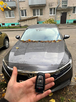 Хонда Аккорд изготовление дубликата чип ключа зажигания Хонда Аккорд изготовление дубликата чип ключа зажигания