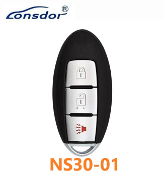 Пульт Lonsdor NS30-01 Nissan, ID46 ID47 ID4A, 3 кнопки