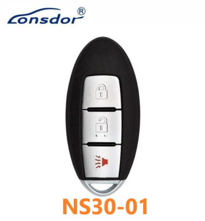 Пульт Lonsdor NS30-01 Nissan, ID46 ID47 ID4A, 3 кнопки