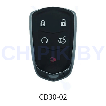 Пульт Lonsdor для Cadillac CD30-02, 5 кнопки, паника