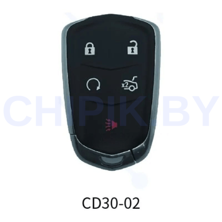 Пульт Lonsdor для Cadillac CD30-02, 5 кнопки, паника