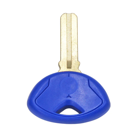 Ключ мотоцикл БМВ синий BW9MH под чип