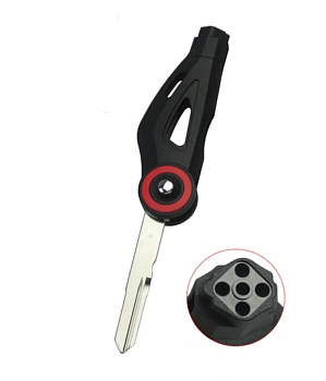 Ключ мотокикл Кавасаки GTR1400 выкидной красный