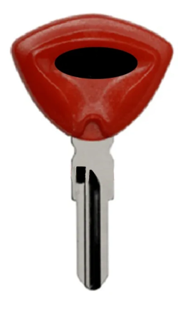 Ключ мотокикл Бомбардир красный 