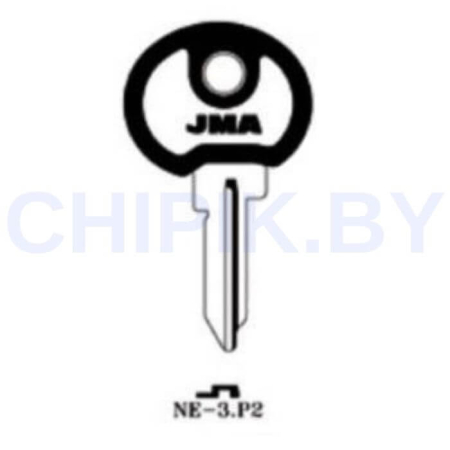 Заготовка авто ключа Лада NE-3.P2 NE20NP NE21P Европа пластик