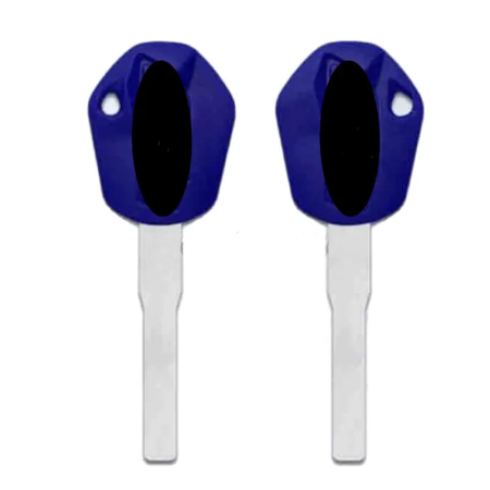 Ключ мотоцикл KTM синий HU101