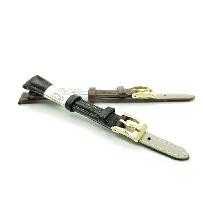 Ремешок искусственная кожа 10 мм, Коричневый