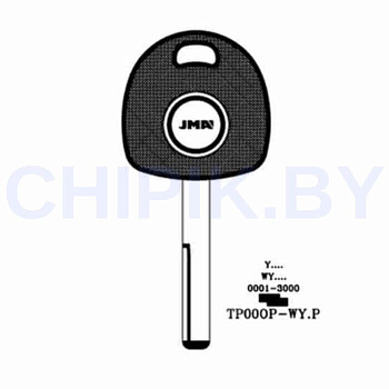 Заготовка авто ключа Опель OP-WY.P  YM27P S30YSP YM22P15 VX3P VX40P Европа пластик