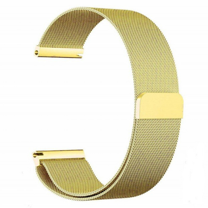 Ремешок сетка магнитный 16 мм, Золото