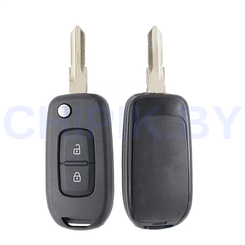 Ключ Рено Каджар, Меган, Дастер, Твинго выкидной корпус VAC102