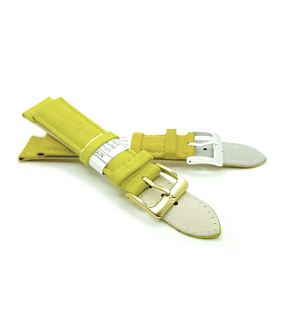 Ремешок искусственная кожа 18 мм, Желтый Ремешок искусственная кожа 18 мм, Желтый