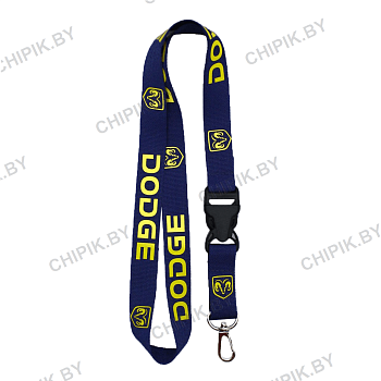 Ланьярд Додж Черный