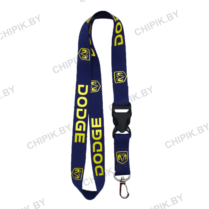 Ланьярд Додж Черный