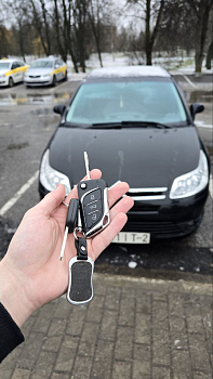 Ситроен С4 изготовление дубликата чип ключа зажигания