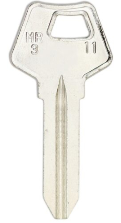 Заготовка ключа MR-3 VK2 КНР