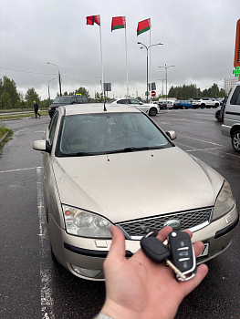 Форд Мондео изготовление дубликата чип ключа зажигания