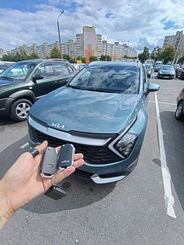 Киа Спортейдж изготовление дубликата чип ключа зажигания