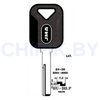 Заготовка авто ключа Вольво, Смарт HU-DH.P HU56RP S60HFP HF49P62 VL15P Европа пластик
