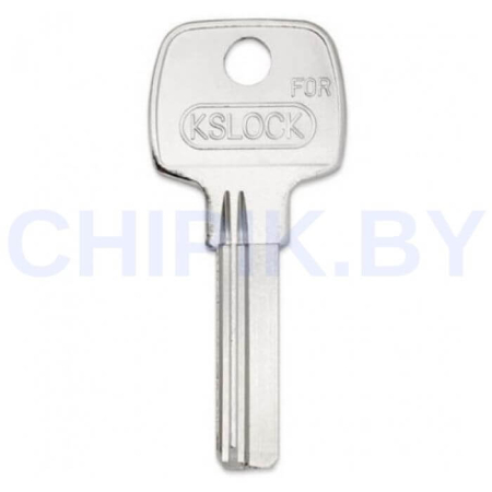 Заготовка ключа KSLOCK (30-8,6-2,3) 2 паза