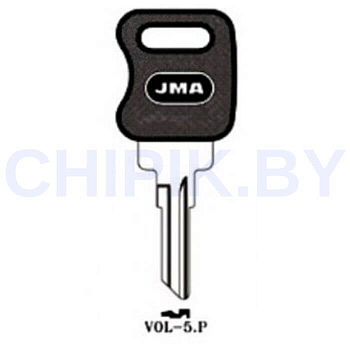 Заготовка авто ключа Вольво, ГАЗ VOL-5.P VOL2RP VO05RP151 Европа пластик