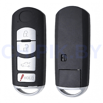 Пульт KEYDIY KD ZB44-4, 4 кнопки, паника