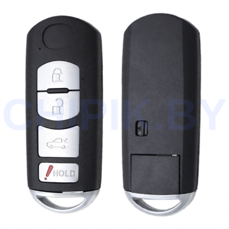 Пульт KEYDIY KD ZB44-4, 4 кнопки, паника