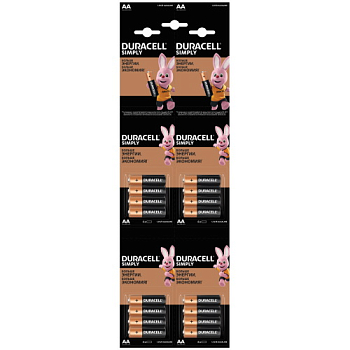 Батарейка AA/R6 DURACELL