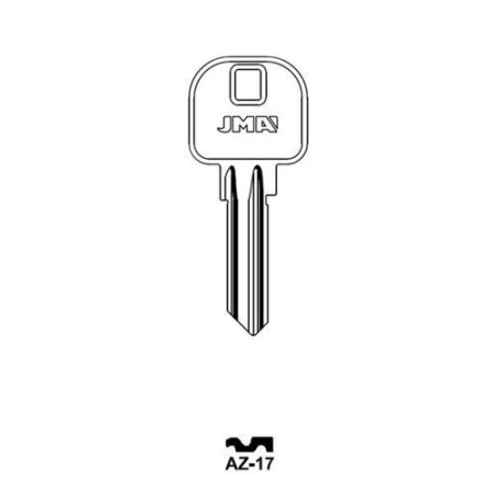 Заготовка ключа AZ-17 AZ10R AZB17L AZ10R Европа