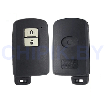 Ключ Тойота Аурис. Кроун смарт корпус
