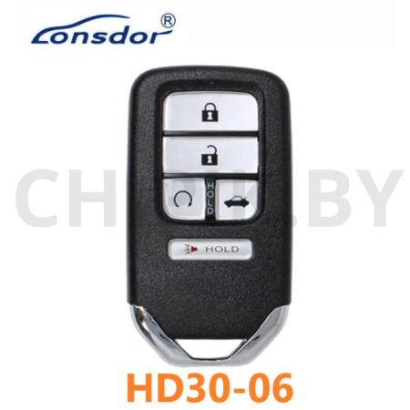 Пульт Lonsdor HD30-06 Honda, ID46 ID47 ID4A, 5 кнопок