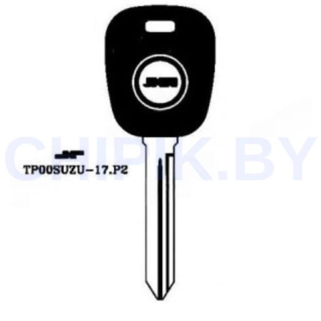 Заготовка авто ключа Сузуки SUZU-17P2 Европа под чип