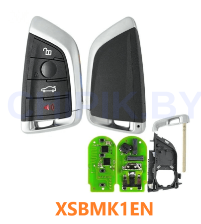 Пульт XHORSE XS XSBMK1EN  XM38, 4 кнопки, паника, Черный