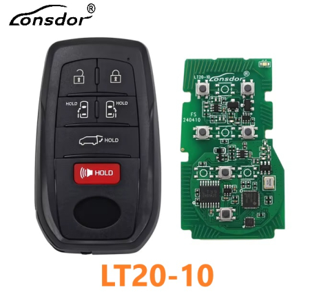 Пульт Lonsdor LT20-10 TOYOTA 8A-BA 6 кнопок