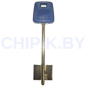 Заготовка ключа APECS APS2DP 104х22,2x17,8x2.5 Заготовка ключа APECS APS2DP 104х22,2x17,8x2.5