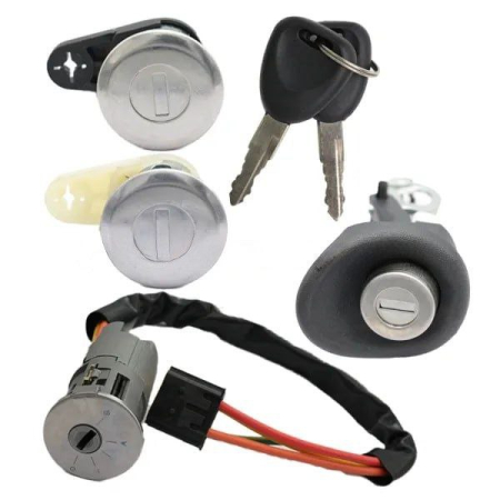 Ремонт замка Рено Логан комплект всех замков