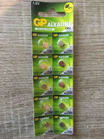 Батарейка AG4/177/377/LR626/626/SR626 GP