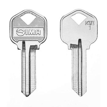 Заготовка ключа KWI-1 KS1 KT1T X200 КНР Заготовка ключа KWI-1 KS1 KT1T X200 КНР