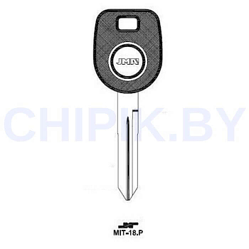 Заготовка авто ключа Митсубиси MIT-18.P MIT9-PT MIT15P Европа под чип