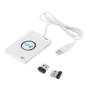 Программатор бесконтактных домофонных ключей ACR122U + soft Программатор бесконтактных домофонных ключей ACR122U + soft