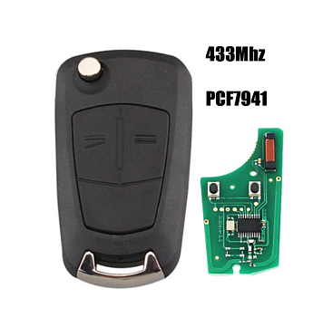 Ключ Опель Воксхолл, Астра H выкидной корпус с платой