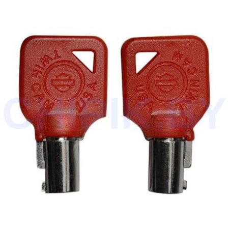 Ключ мотоцикл Харлей красный Electra Glide